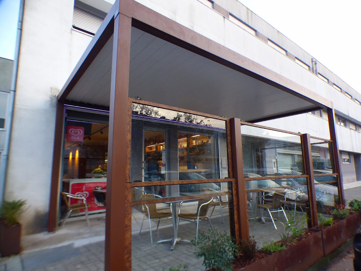 Pergola pour pâtisserie